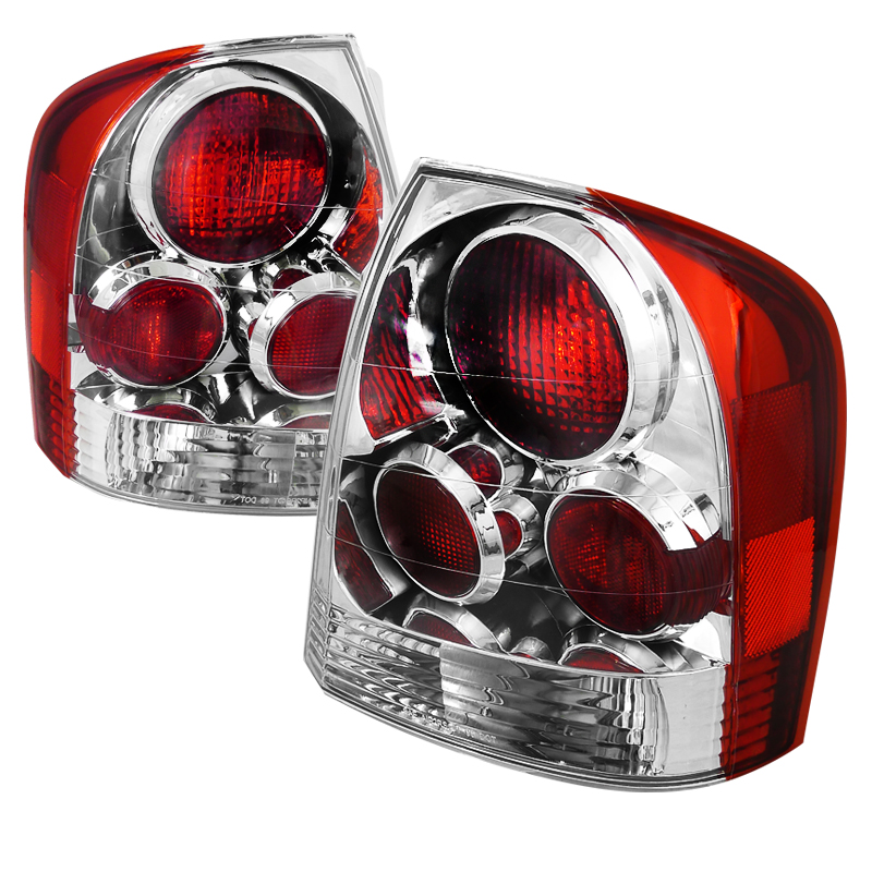 Euro Tailights Chroms Housing for Mazda  Prot‚g‚ years 1999-2003