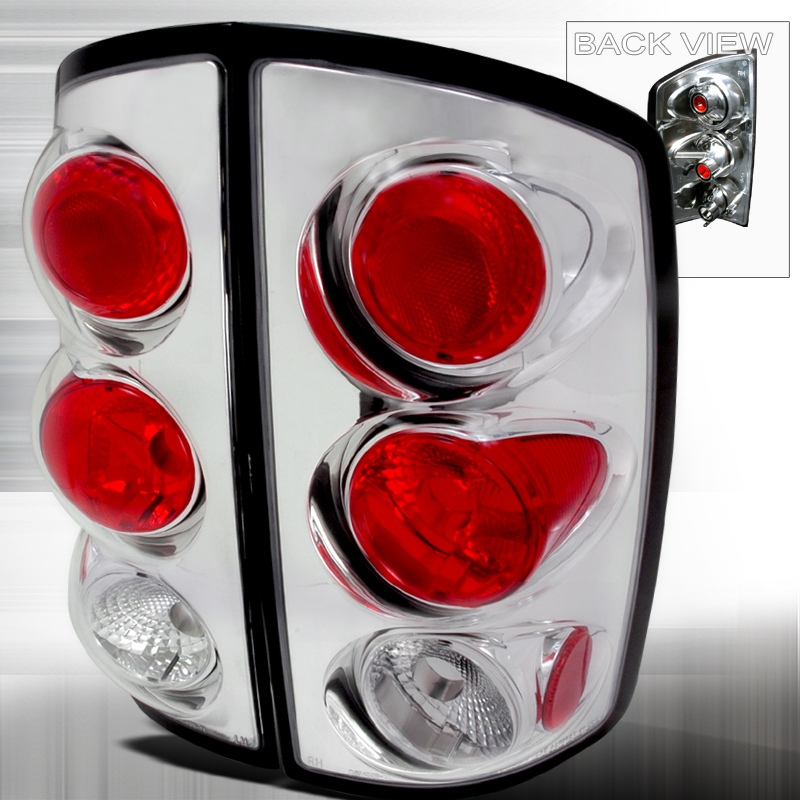 Altezza Tail Light Chrome for Dodge RAM years 2002-2006