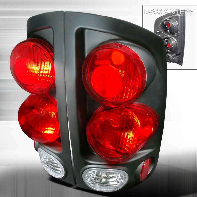 Altezza Tail Light Black for Dodge RAM years 2002-2006