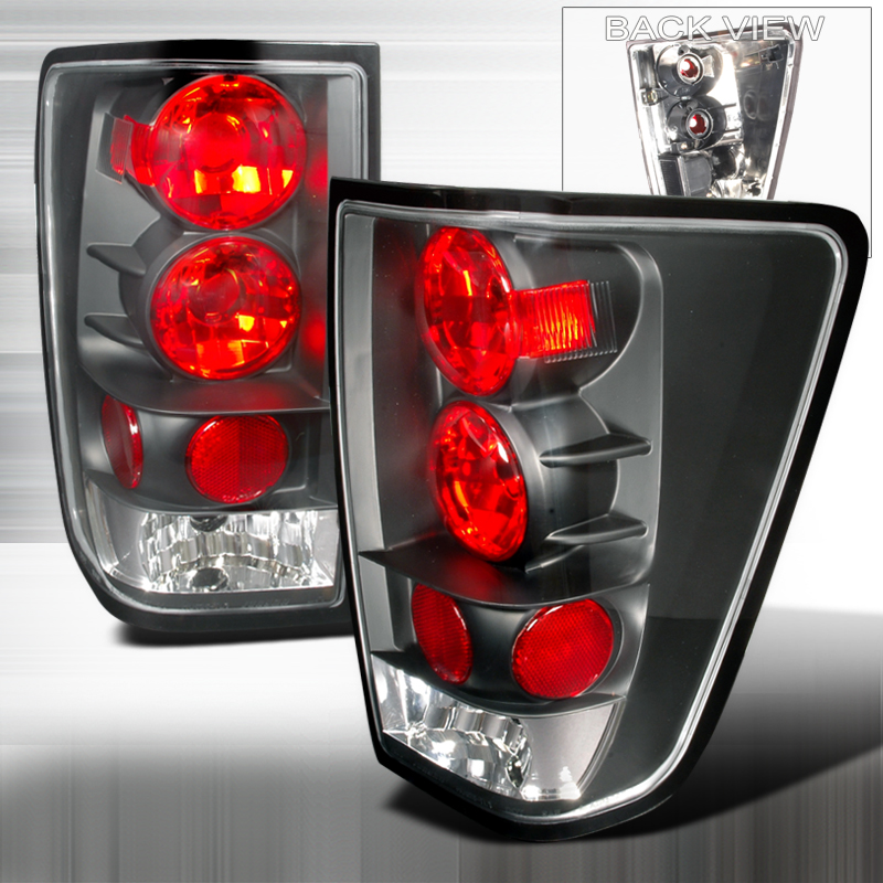 Altezza Tail Light Black for Nissan Titan years 2004-2012