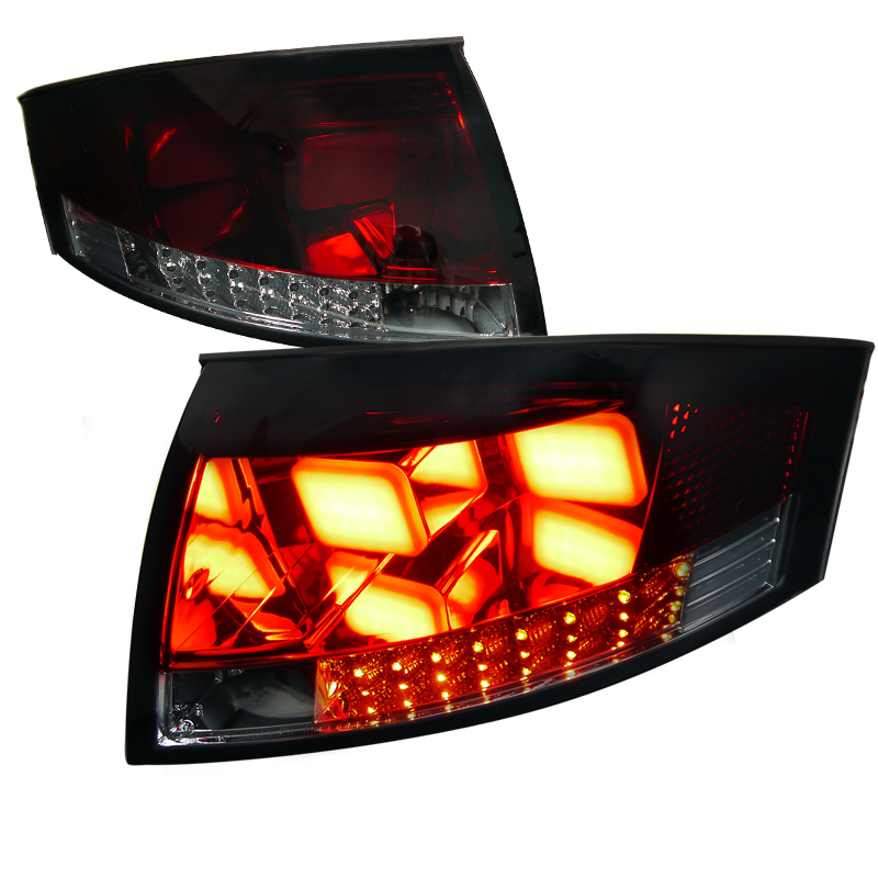 LED Tail Lights V2 Smoked Lens for Audi  TT  years 1999-2006