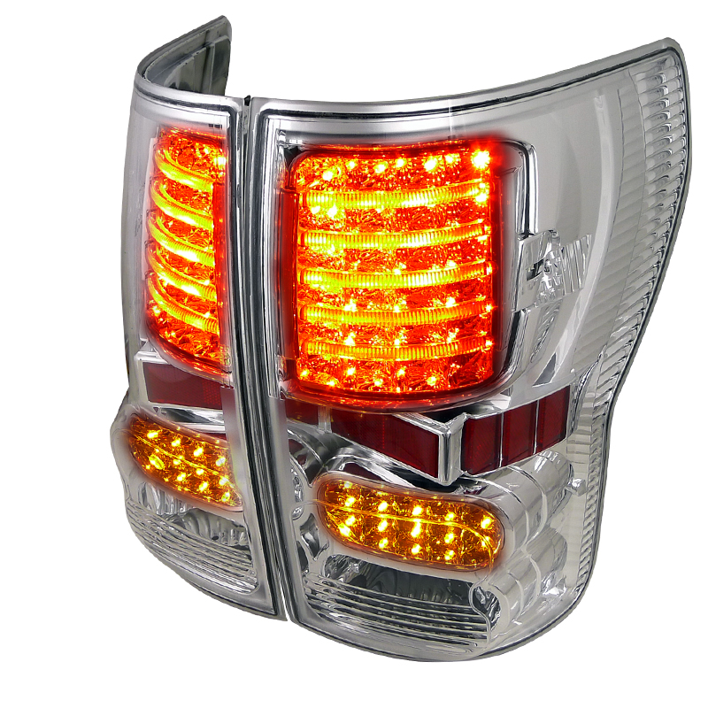 LED Tail Light Chrome Housing for Toyota  Tundra  years 2007-2012