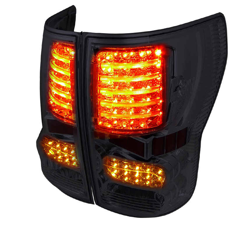 LED Tail Light Smoked Lens for Toyota  Tundra  years 2007-2012