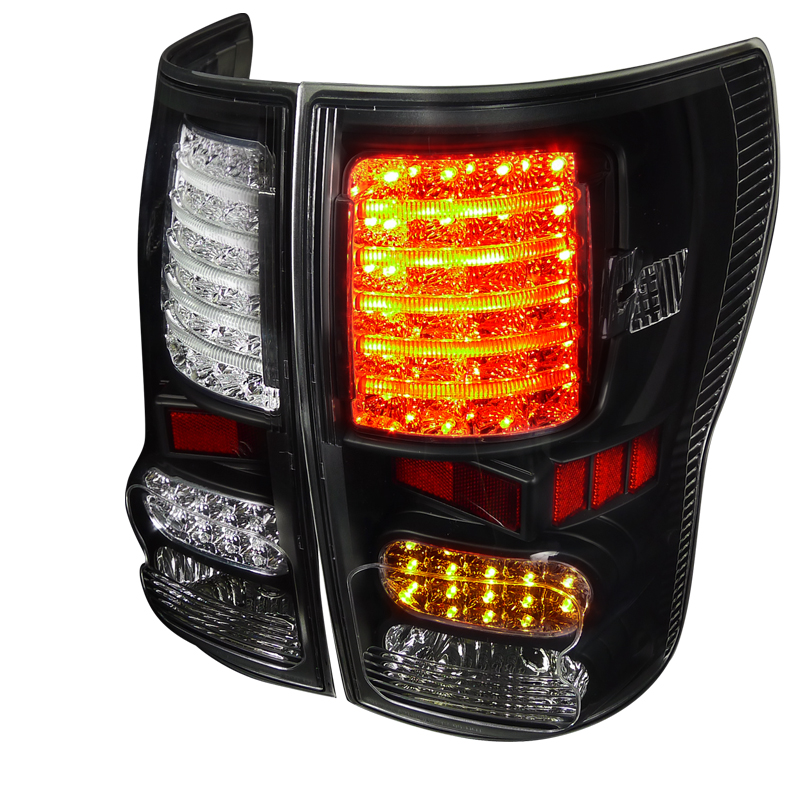 LED Tail Light Black Housing for Toyota  Tundra  years 2007-2012