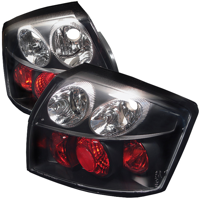 Audi A4 02-05 Euro Style Tail Lights - Black