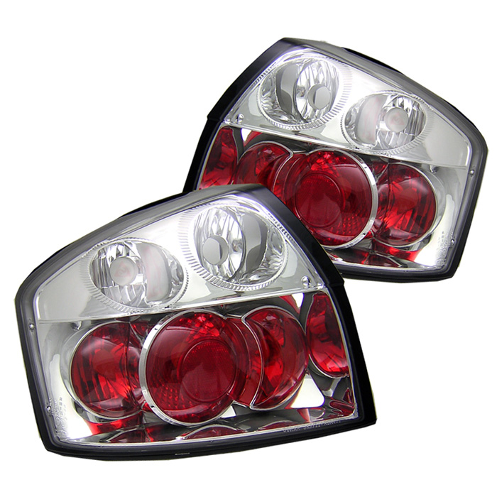 Audi A4 02-05 Euro Style Tail Lights - Chrome