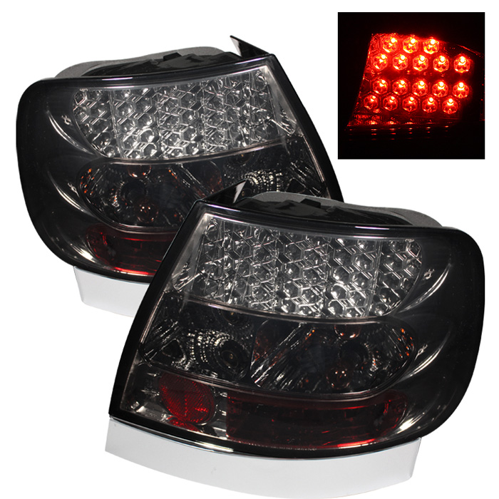 Audi A4 96-01 LED Tail Lights - Smoke