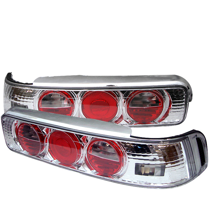 Acura Integra 90-93 2Dr Euro Style Tail Lights - Chrome