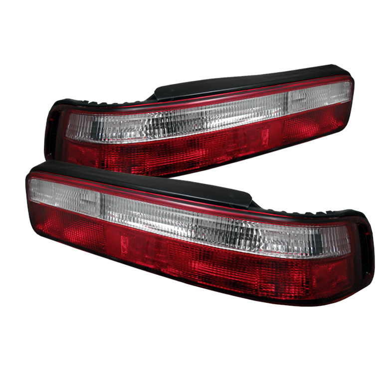 Acura Integra 90-93 2Dr Euro Style Tail Lights - Red Clear