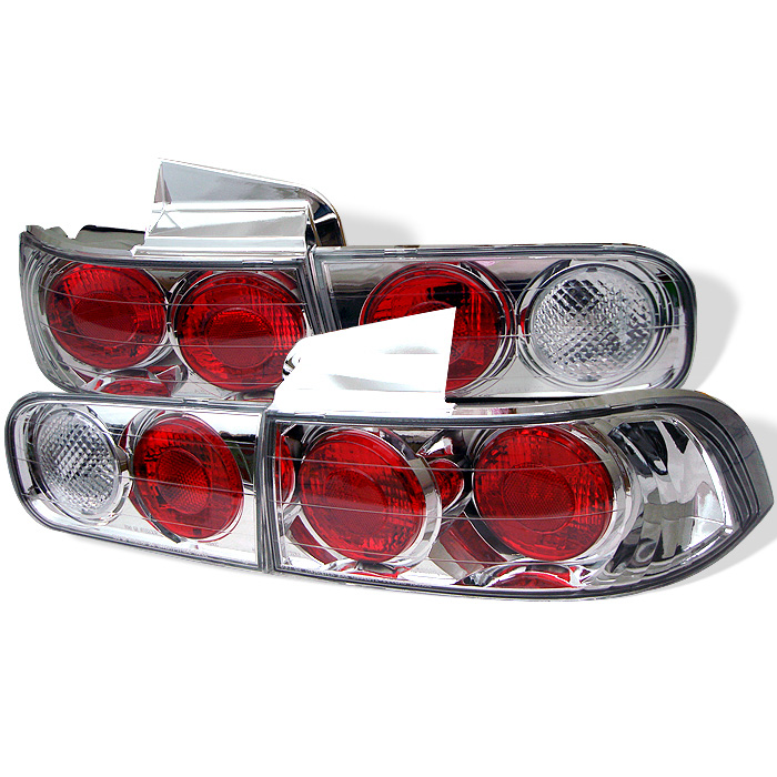 Acura Integra 94-01 4Dr Euro Style Tail Lights - Chrome