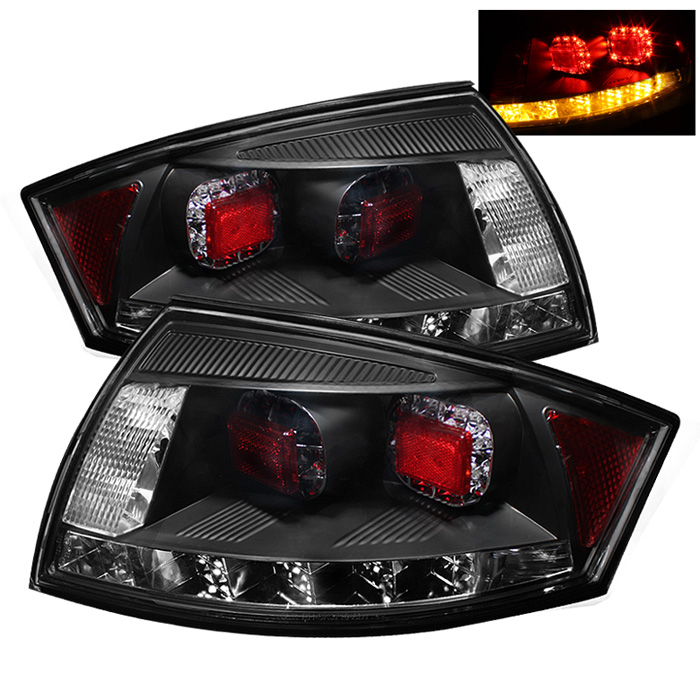 Audi TT 00-06 LED Tail Lights - Black