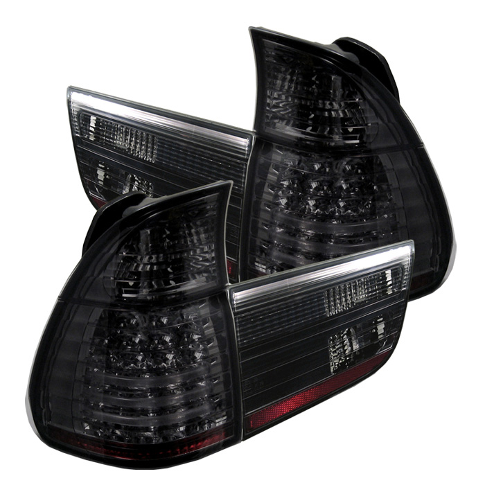 BMW E53 X5 00-06 4PCS LED Tail Lights - Smoke