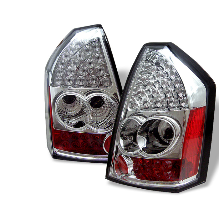 Chrysler 300C 05-07 LED Tail Lights - Chrome