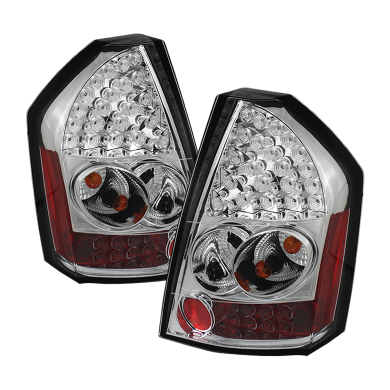 Chrysler 300C 08-10 LED Tail Lights - Chrome