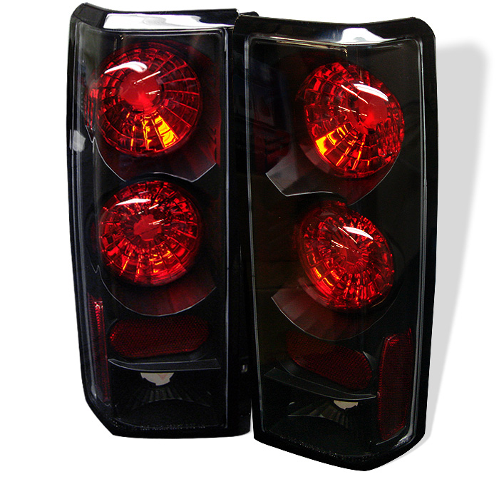 Chevy Astro / Safari 85-05 Euro Style Tail Lights - Black