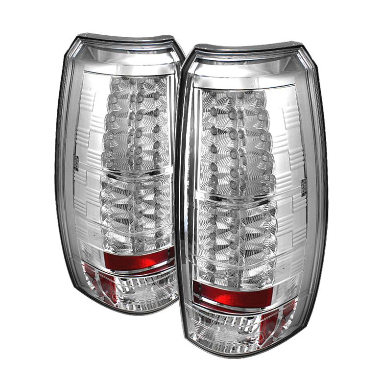 Chevy Avalanche 07-13 LED Tail Lights - Chrome