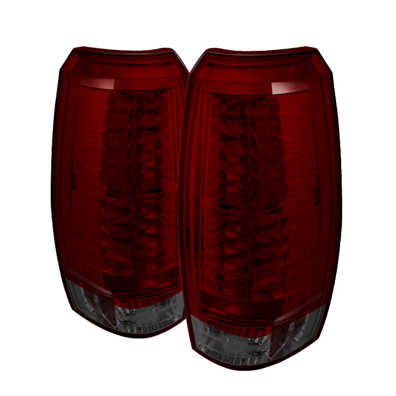 Chevy Avalanche 07-13 LED Tail Lights - Red Smoke