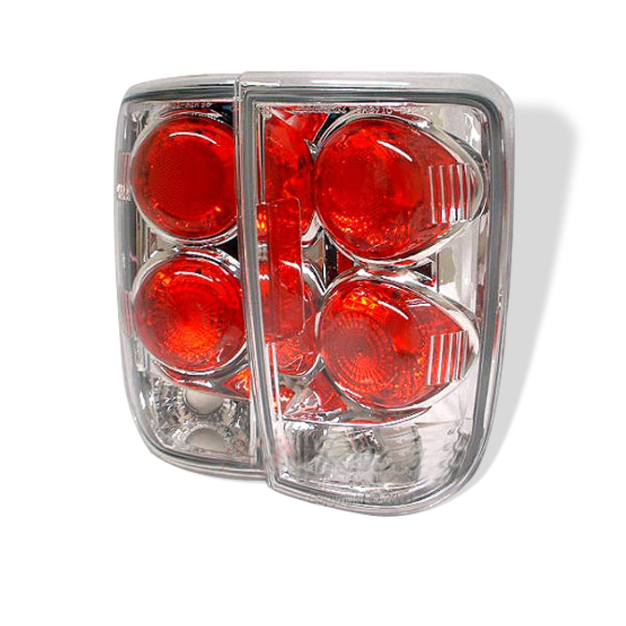 Chevy Blazer 95-05 / GMC Jimmy 95-05 / Oldsmobile Bravada 96-01 Euro Style Tail Lights - Chrome