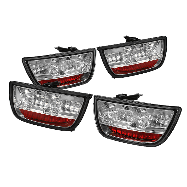 Chevy Camaro 10-13 LED Tail Lights - Chrome