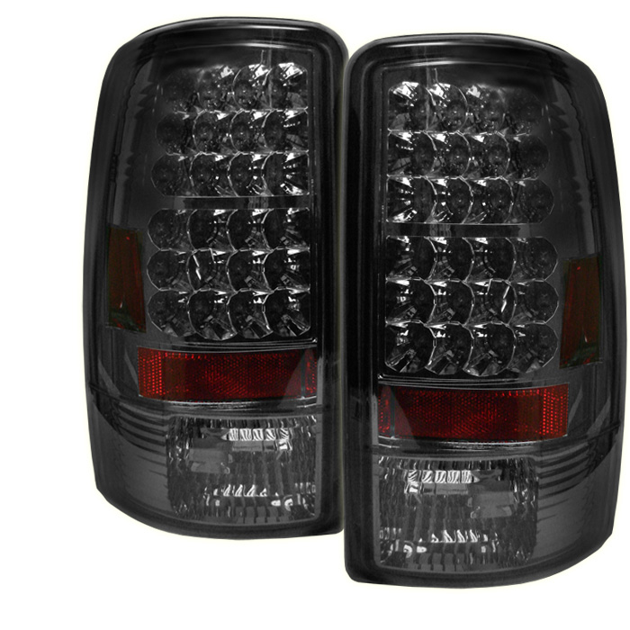 Chevy Suburban/Tahoe 1500/2500 00-06 / GMC Yukon/Yukon XL 00-06 / GMC Yukon Denali/Denali XL 01-06 ( Lift Gate Style Only ) LED Tail Lights - Smoke