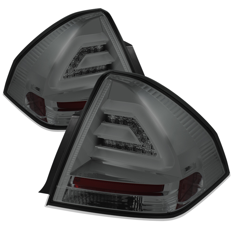 Chevy Impala 2006-2013 LED Tail Lights - Smoke