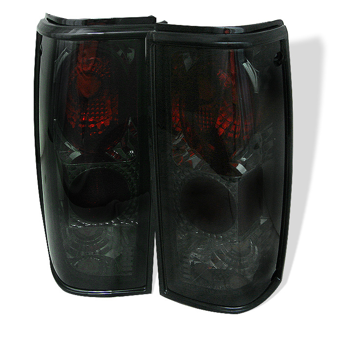 Chevy S10/S10 Blazer 82-93 / GMC Jimmy 82-94 / GMC Sonoma 91-93 / Oldsmobile Bravada 91-94 Euro Style Tail Lights - Smoke