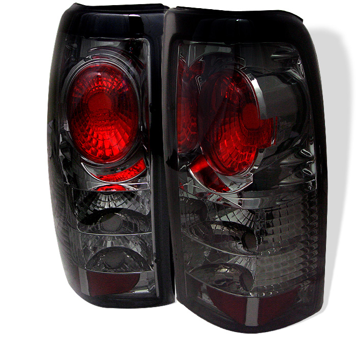 Chevy Silverado 1500/2500 99-02 (Not Fit Stepside) / GMC Sierra 1500/2500/3500 99-03 Euro Style Tail Lights - Smoke