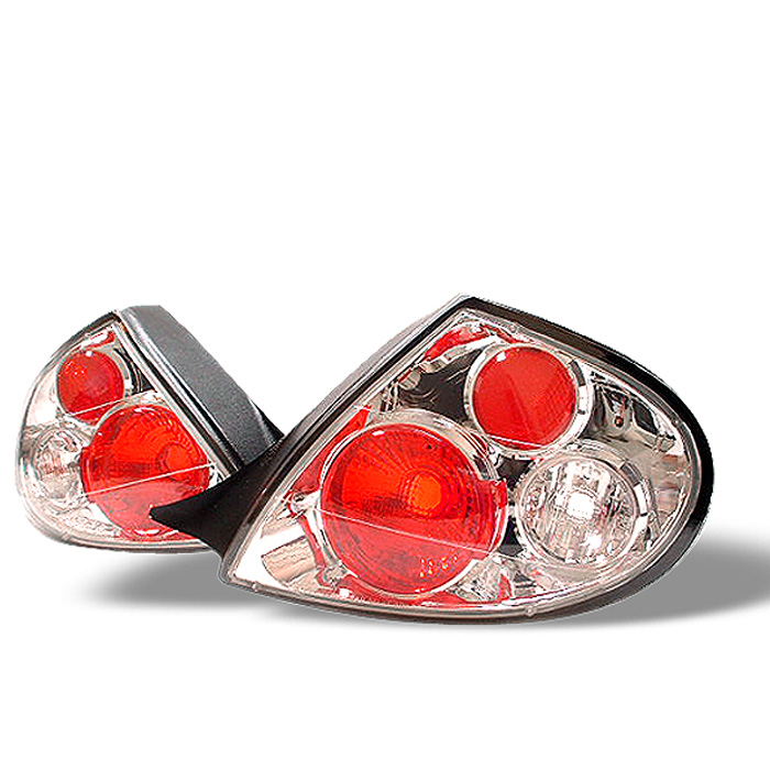 Dodge Neon 00-02 Euro Style Tail Lights - Chrome