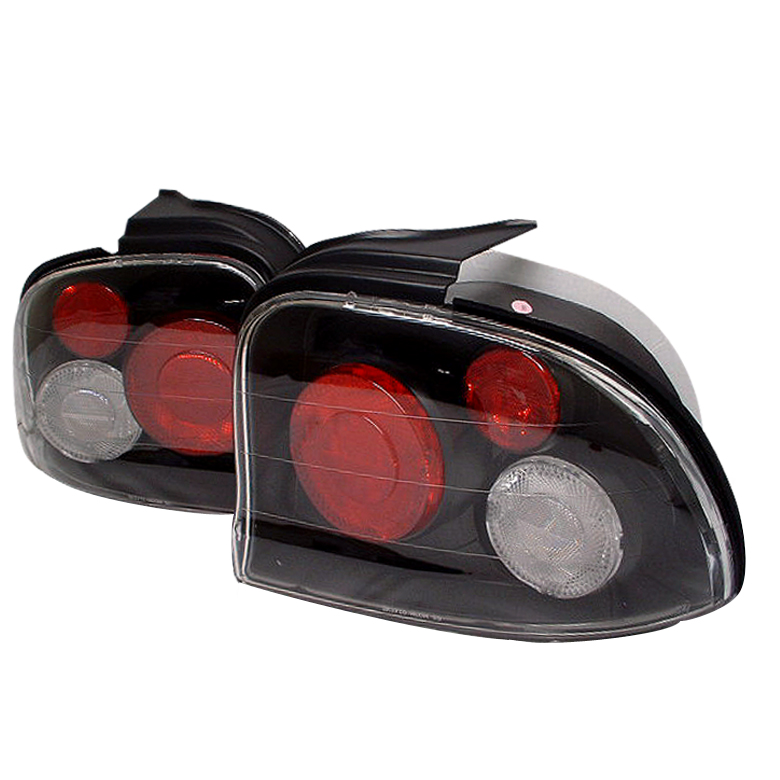 Dodge Neon 95-99 Euro Style Tail Lights - Black