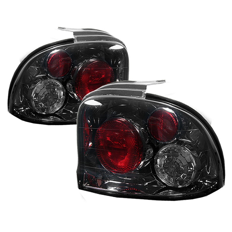 Dodge Neon 95-99 Euro Style Tail Lights - Smoke