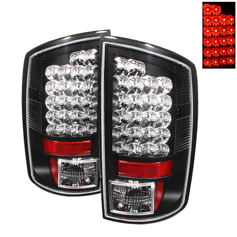 Dodge Ram 02-06 1500 / Ram 2500/3500 02-05 LED Tail Light - Black