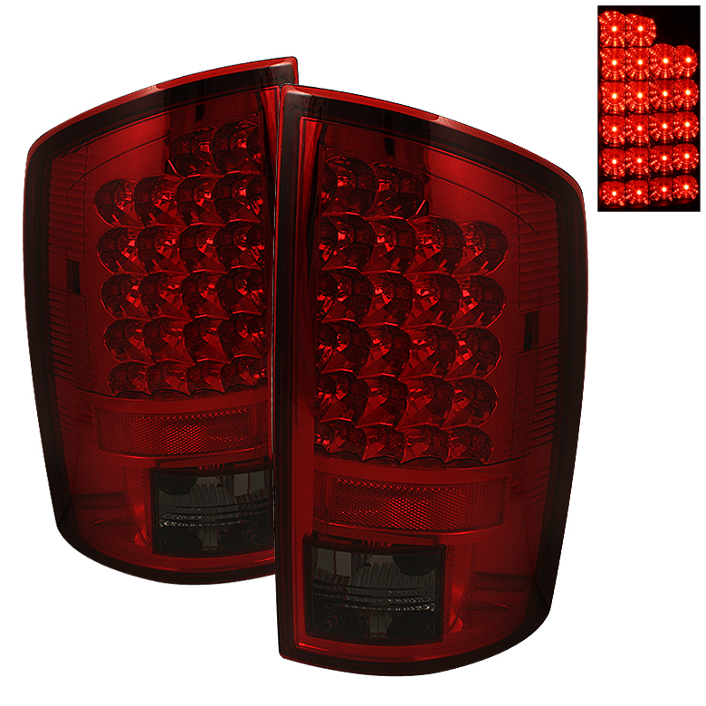 Dodge Ram 02-06 1500 / Ram 2500/3500 02-05 LED Tail Light - Red smoke