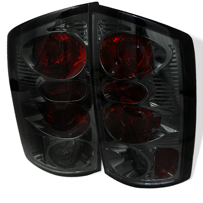 Dodge Ram 02-06 1500 / Ram 2500 02-05 /Ram 3500 02-05 Euro Style Tail Lights - Smoke