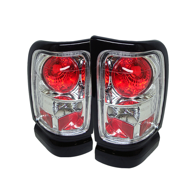 Dodge Ram 1500 94-01 / Ram 2500/3500 94-02 Euro Style Tail Lights - Chrome