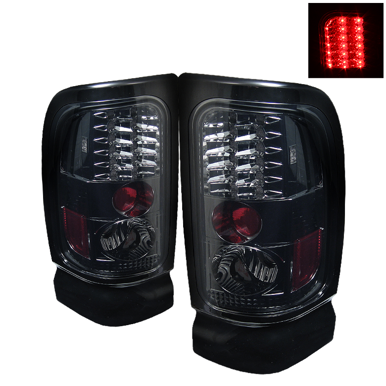 Dodge Ram 1500 94-01 / Ram 2500/3500 94-02 LED Tail Lights - Smoke