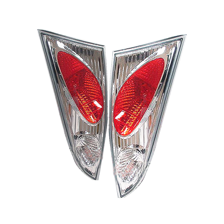 Ford Focus 00-04 3/5Dr Euro Style Tail Lights - Chrome