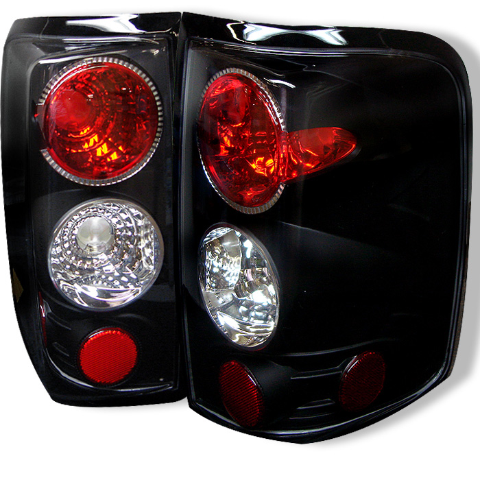 Ford F150 Styleside 04-08 (Not Fit Heritage & SVT) Euro Style Tail Lights - Black