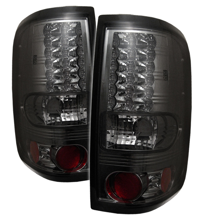 Ford F150 Styleside 04-08 (Not Fit Heritage & SVT) LED Tail Lights - Smoke