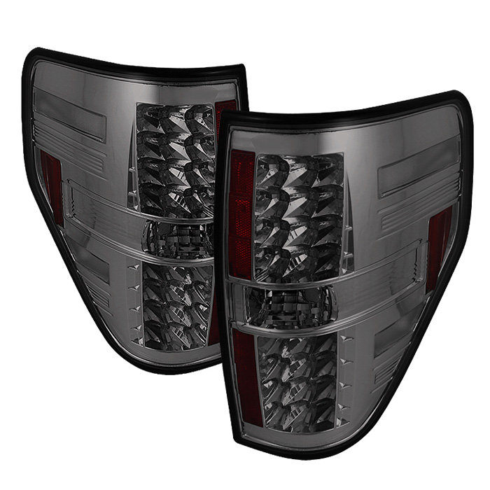 Ford F150 09-14 LED Tail Lights - Smoke