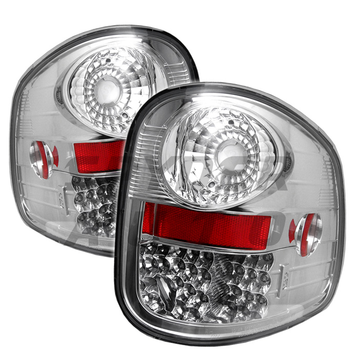 Ford F150 Flareside 97-03 LED Tail Lights - Chrome