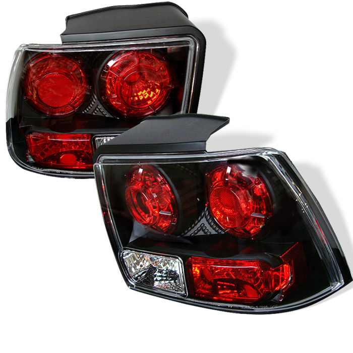 Ford Mustang 99-04 (will not fit the Cobra model) Euro Style Tail Lights - Black