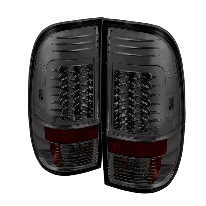 Ford Super Duty 08-15 Version 2 LED Tail Lights - Smoke