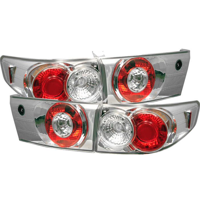 Honda Accord 03-05 4Dr Euro Style Tail Lights - Chrome