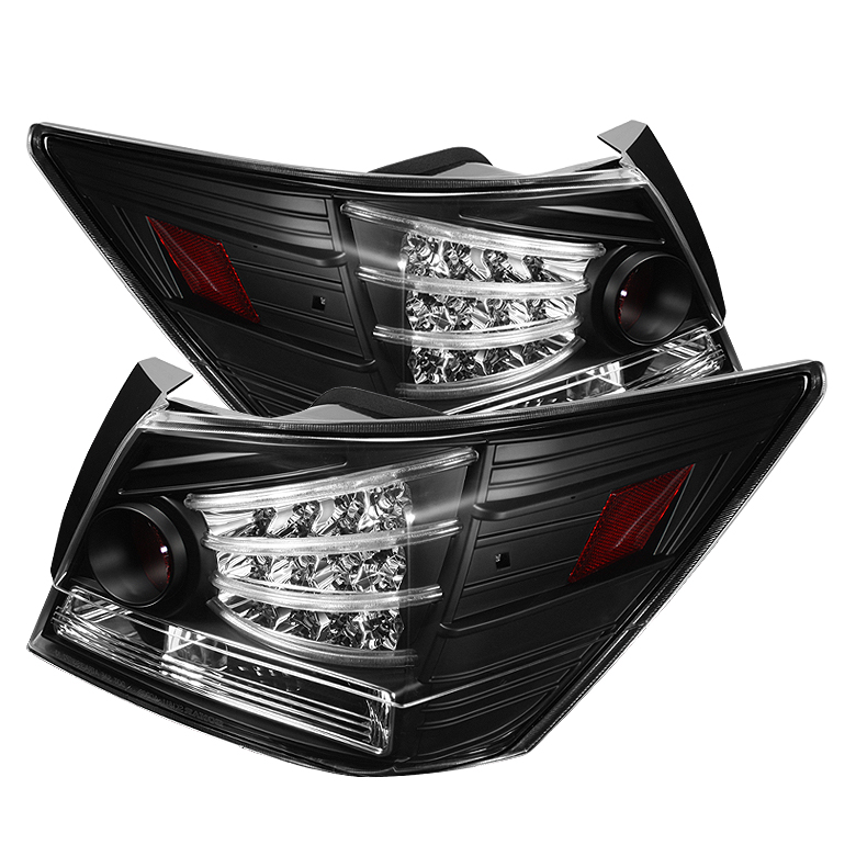 Honda Accord 08-12 4DR LED Tail Lights - Black