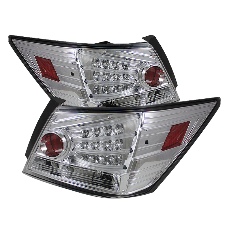 Honda Accord 08-12 4DR LED Tail Lights - Chrome