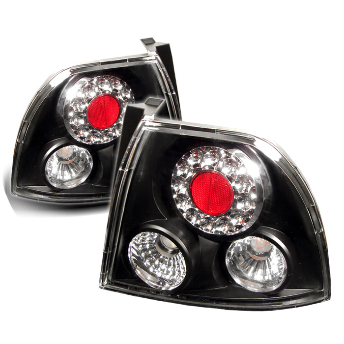 Honda Accord 94-95 LED Tail Lights - Black