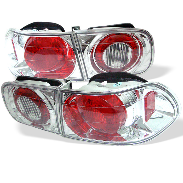 Honda Civic 92-95 2/4DR Euro Style Tail Lights - Chrome