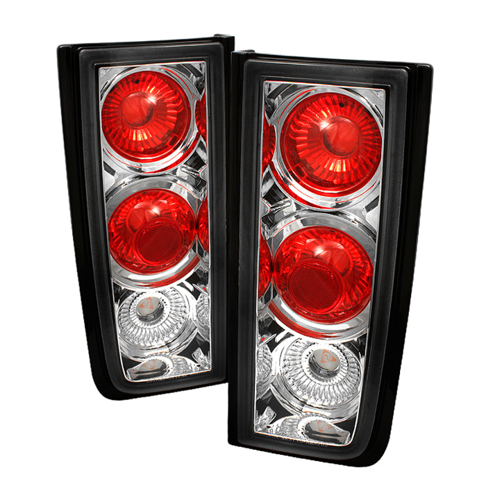 Hummer H2 01-05 ( Non H2T ) Euro Style Tail Lights - Chrome