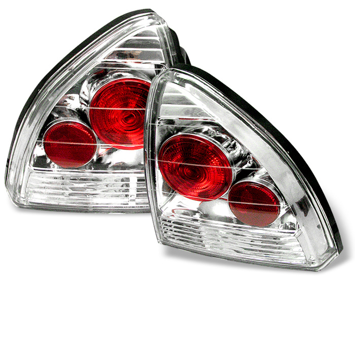 Honda Prelude 92-96 Euro Style Tail Lights - Chrome