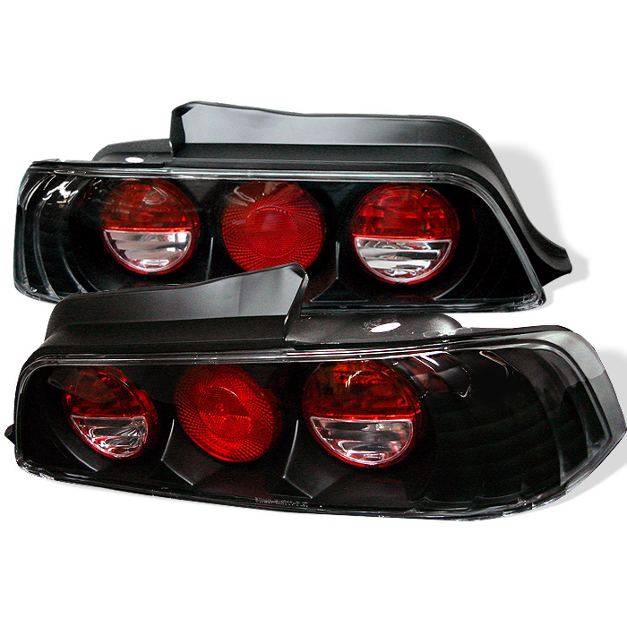 Honda Prelude 97-01 Euro Style Tail Lights - Black